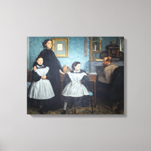 Lienzo Edgar Degas - La familia Bellelli