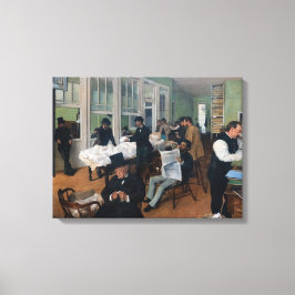Lienzo Edgar Degas - Oficina de algodón en Nueva Orleans