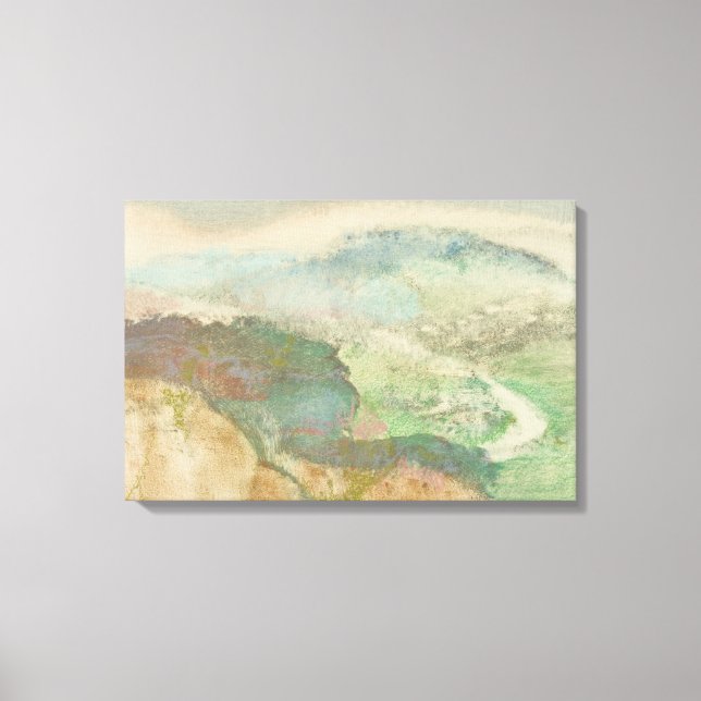 Lienzo Edgar Degas - Paisaje (Anverso)