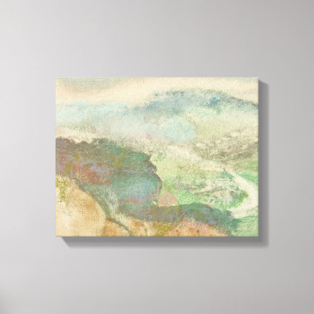 Lienzo Edgar Degas - Paisaje (Anverso)