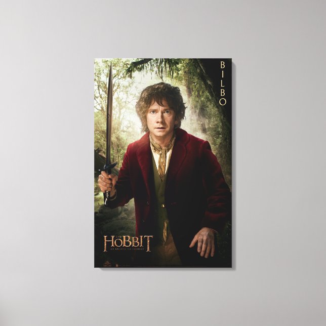 Lienzo Edición limitada: BILBO BAGGINS™ (Anverso)