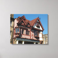 Edificio de armazones de encino Tudor, Edimburgo,