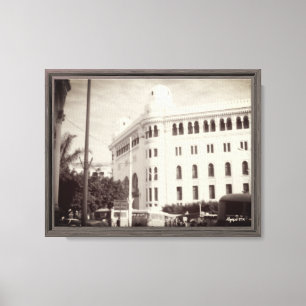 Lienzo Edificio de la oficina de correos de Argel Argelia