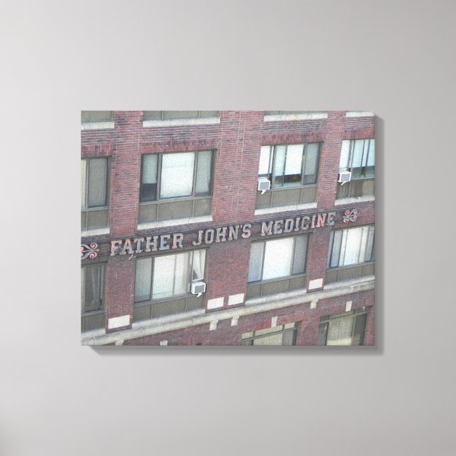 LIENZO EDIFICIO DE MEDICINA DE PADRE JOHN ENVUELTO (Anverso)