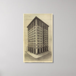 Lienzo Edificio de Wellsfargo, Portland, Oregon