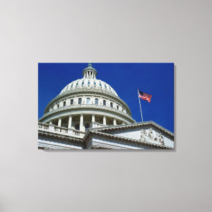 Lienzo Edificio del capitolio, Washington, los E.E.U.U.