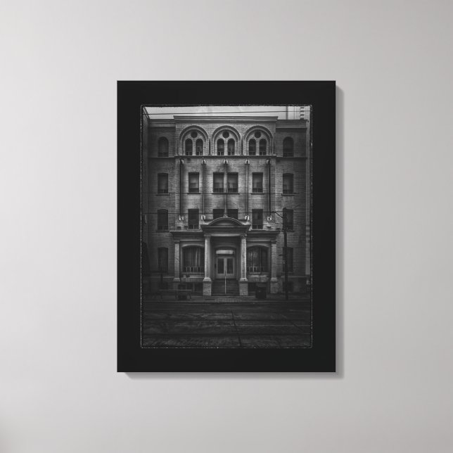 Lienzo Edificio E.W. Gillett No 1 con borde (Anverso)