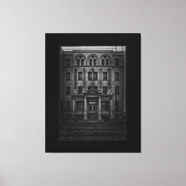Lienzo Edificio E.W. Gillett No 1 con borde (Anverso)