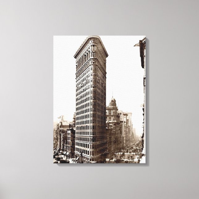 Lienzo Edificio Flatiron 1910 (Anverso)