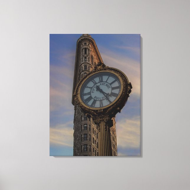 Lienzo Edificio Flatiron, Nueva York (Anverso)