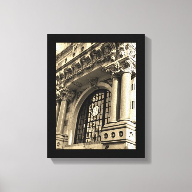 Lienzo Edificio Ornate (Anverso)