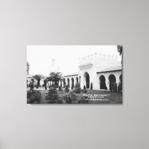 Lienzo Edificio pacífico de la expo del interruptor de