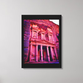 Lienzo Edificio Petra Treasury