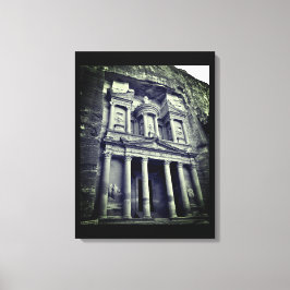 Lienzo Edificio Petra Treasury