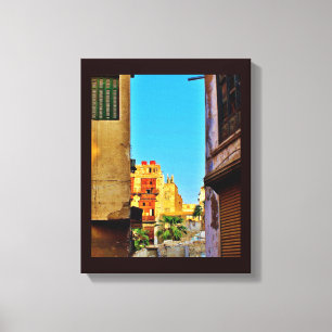 Lienzo Edificios de Al Balad