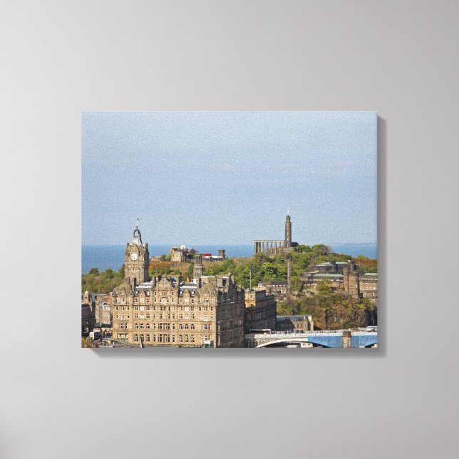 Lienzo Edimburgo, Escocia (Anverso)