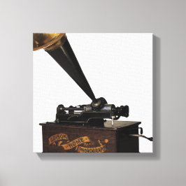 Lienzo Edison Home Phonograph