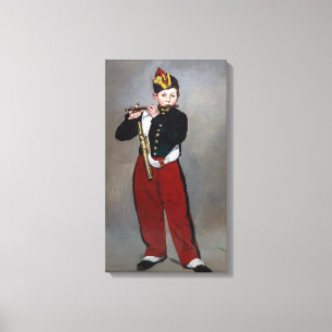 Lienzo Edouard Manet - El Fifer / Joven Flutista