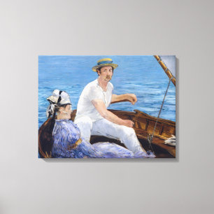 Lienzo Edouard Manet - Embarcación