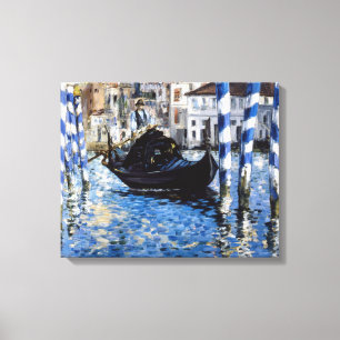 Lienzo Edouard Manet - Gran Canal, Venecia