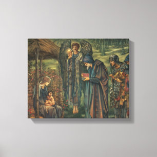 Lienzo Edward Burne-Jones - La estrella de Belén