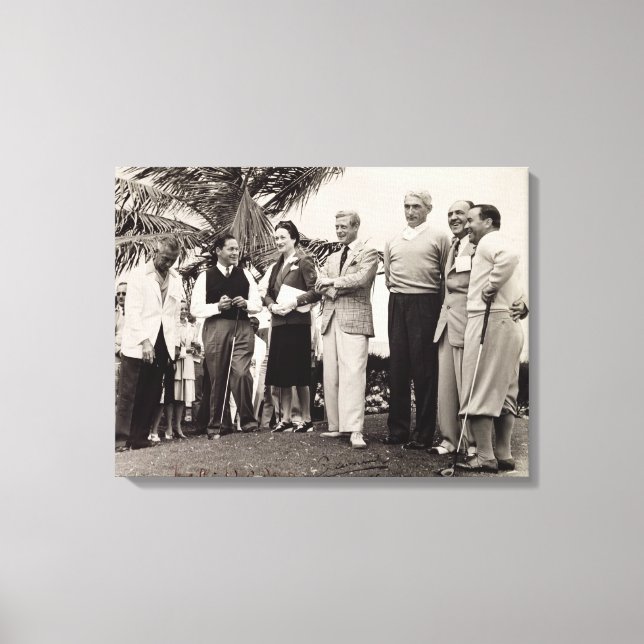 Lienzo Edward, Duke of Windsor (1894-1972) y Wallis, Du (Anverso)