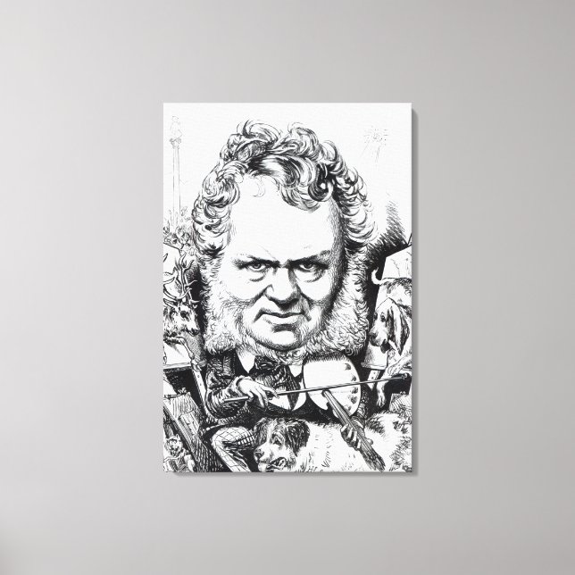 Lienzo Edwin Landseer (Anverso)