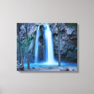 Lienzo EE. UU., Arizona, Gran Cañón, indio Havasupai