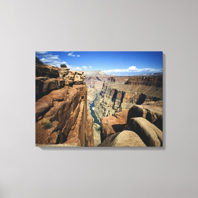 Lienzo EE. UU., Arizona, Parque Nacional del Gran Cánion, (Anverso)