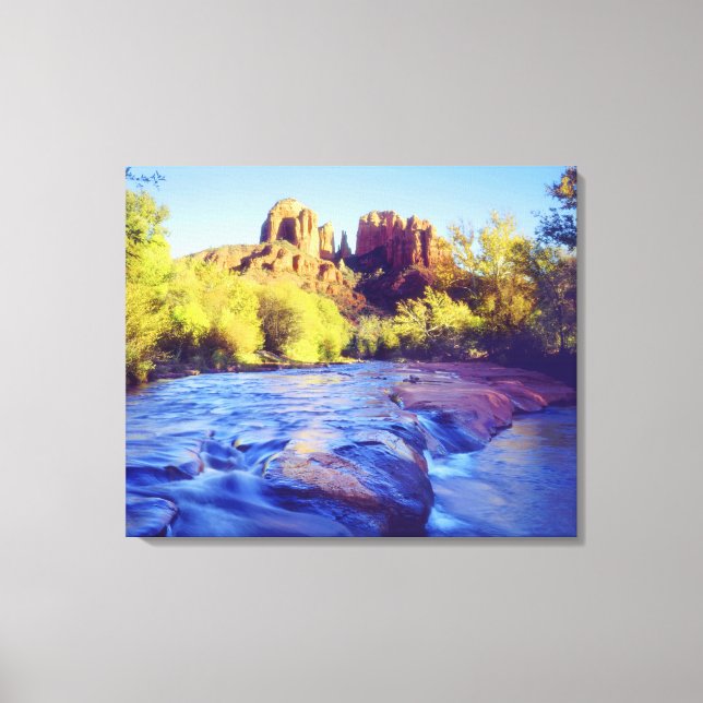 Lienzo EE.UU., Arizona, Sedona. Rock de Catedral 2 (Anverso)