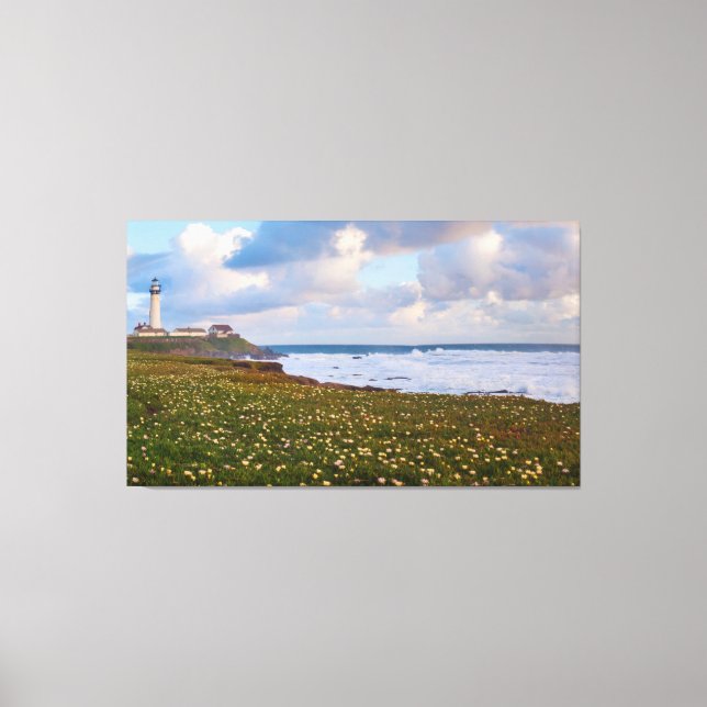 Lienzo EE.UU., California. Big Sur Panorama (Anverso)