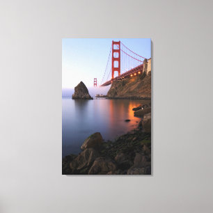 Lienzo EE. UU., California, San Francisco. Golden Gate