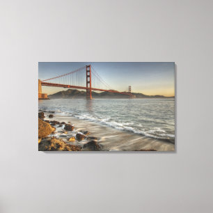 Lienzo EE. UU., California, San Francisco. Una vista pano