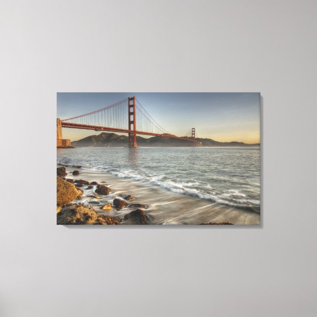 Lienzo EE.UU., California, San Francisco. Una vista panor (Anverso)