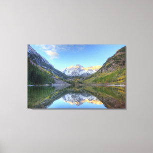 Lienzo EE.UU., Colorado, Maroon Bells-SnowMass
