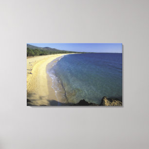 Lienzo EE. UU., Hawái, Maui, Maui, Makena Beach,