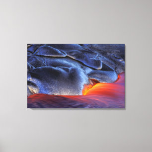 Lienzo EE.UU., Hawaii, Gran Isla, Kilauea, Volcanes NP,