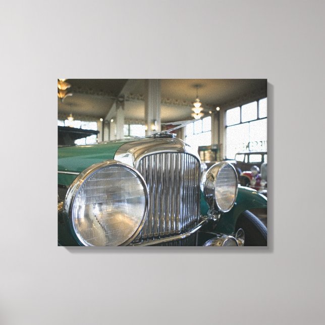 Lienzo EE. UU., Indiana, Auburn: Auburn, Cord, Duesenberg (Anverso)