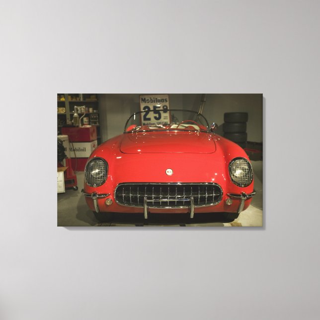 Lienzo EE. UU., Kentucky, Bowling Green: Corvette Naciona (Anverso)