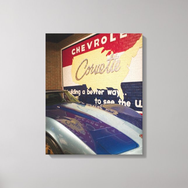 Lienzo EE. UU., Kentucky, Bowling Green: Corvette Naciona (Anverso)