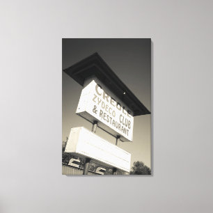 Lienzo EE.UU., Louisiana, Henderson. Música criolla zyde