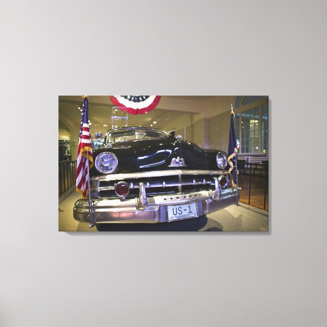 Lienzo EE. UU., Michigan, Dearborn: El Museo Henry Ford,  (Anverso)