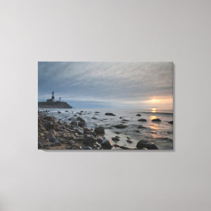 Lienzo EE. UU., Nueva York, East Hampton. Montauk Point