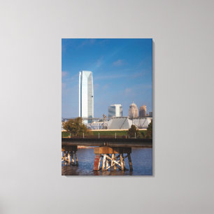 Lienzo EE.UU., Oklahoma, Oklahoma City, Skyline