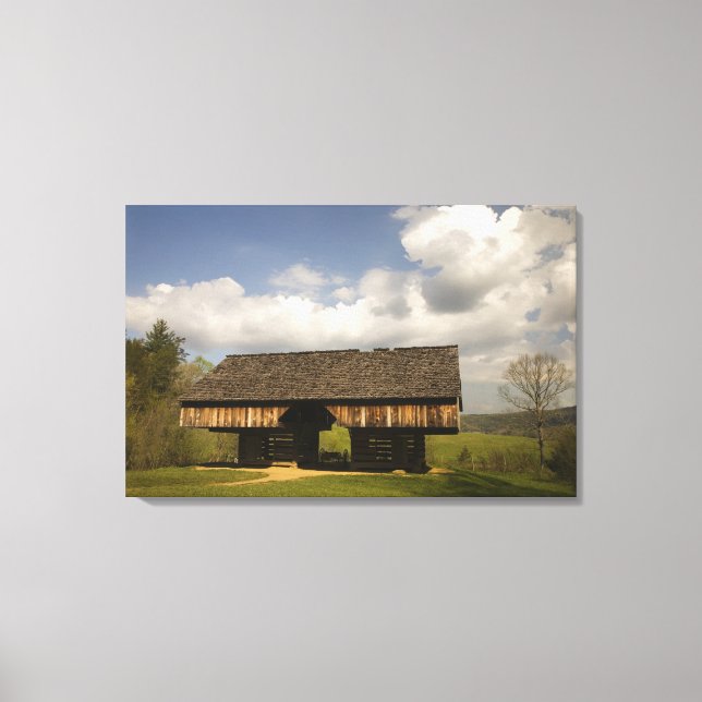 Lienzo EE.UU., Tennessee, Great Smoky Mountain NP. (Anverso)