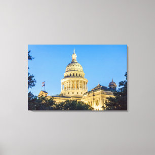 Lienzo EE. UU., Texas, Austin. Capitolio (1888) 3