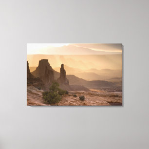 Lienzo EE. UU.; Utah; Parque Nacional Canyonlands. Vista 