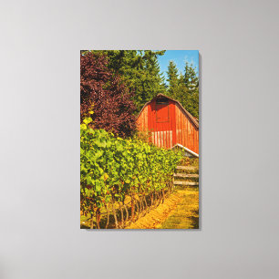 Lienzo EE. UU., Washington, Isla Whidbey. Bodega