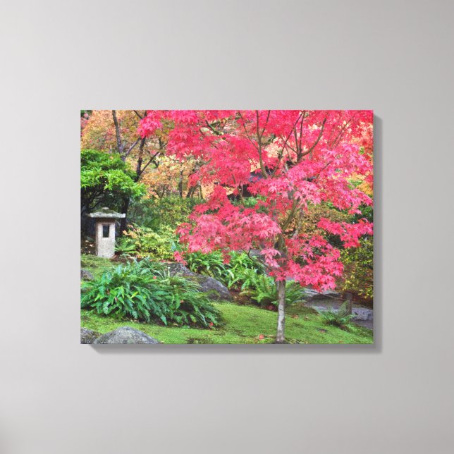 Lienzo EE. UU., Washington, Seattle, Arboreto Japonés (Anverso)