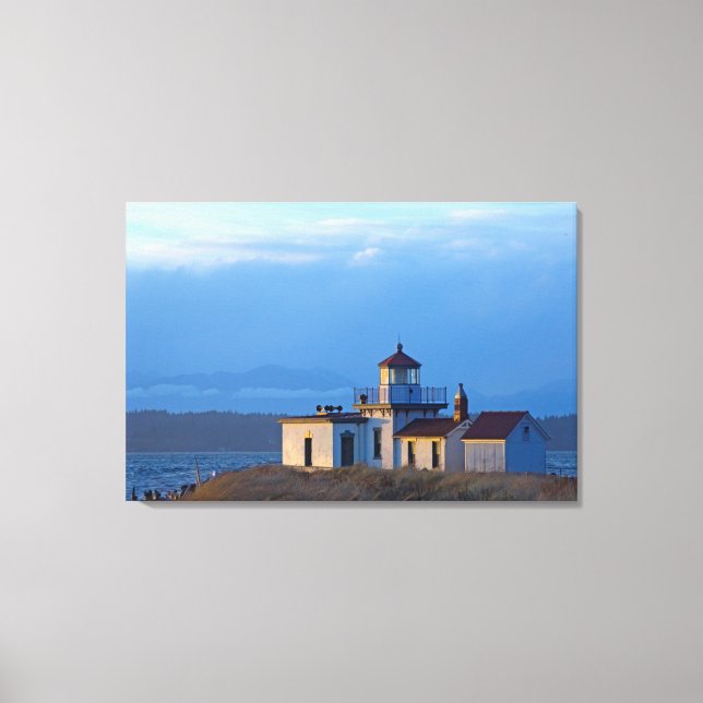 Lienzo EE. UU., Washington, Seattle, Puget Sound (Anverso)